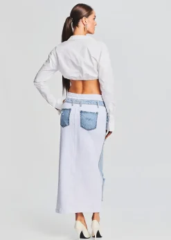 Retrofete Calla Maxi Skirt Tidal Shop