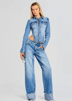 Retrofete Carolina Denim Jacket River Clearance