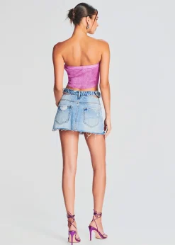 Retrofete Cassia Denim Skirt Coastline Cheap