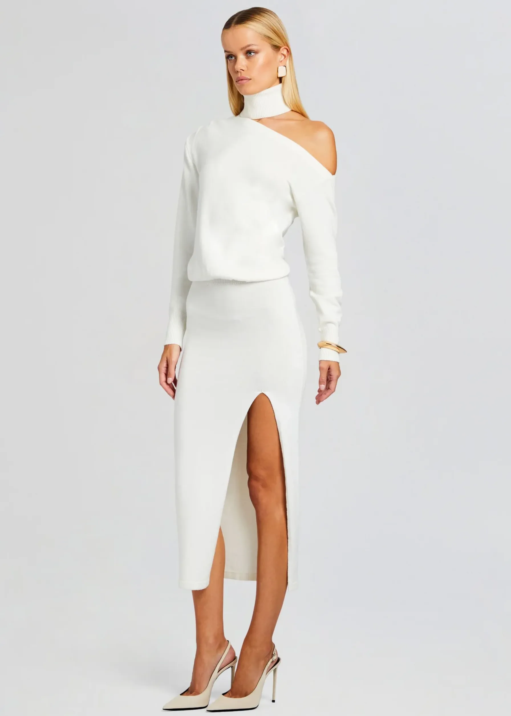 Retrofete Charlotte Dress White Cheap