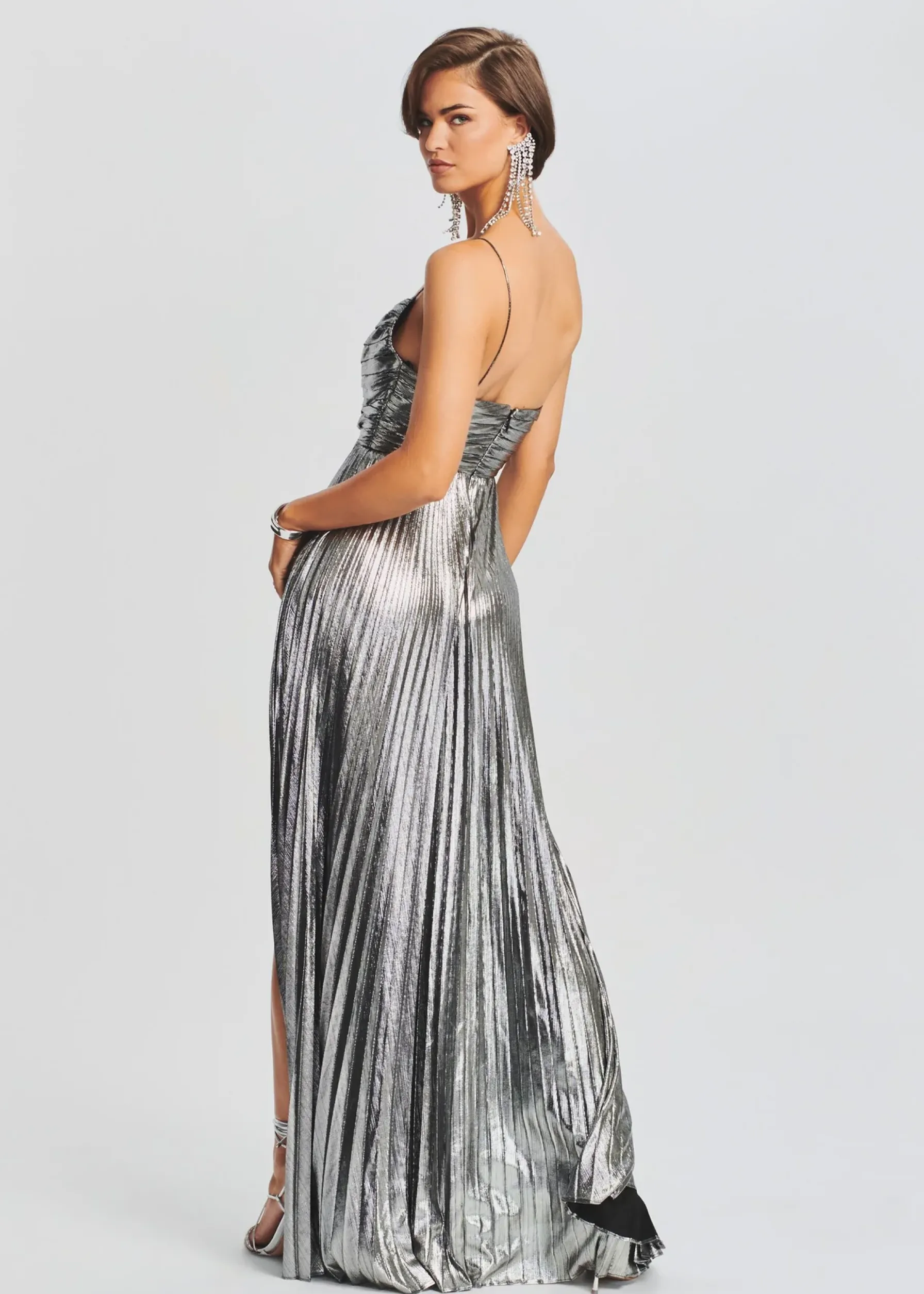 Retrofete Cherith Dress Gunmetal Store
