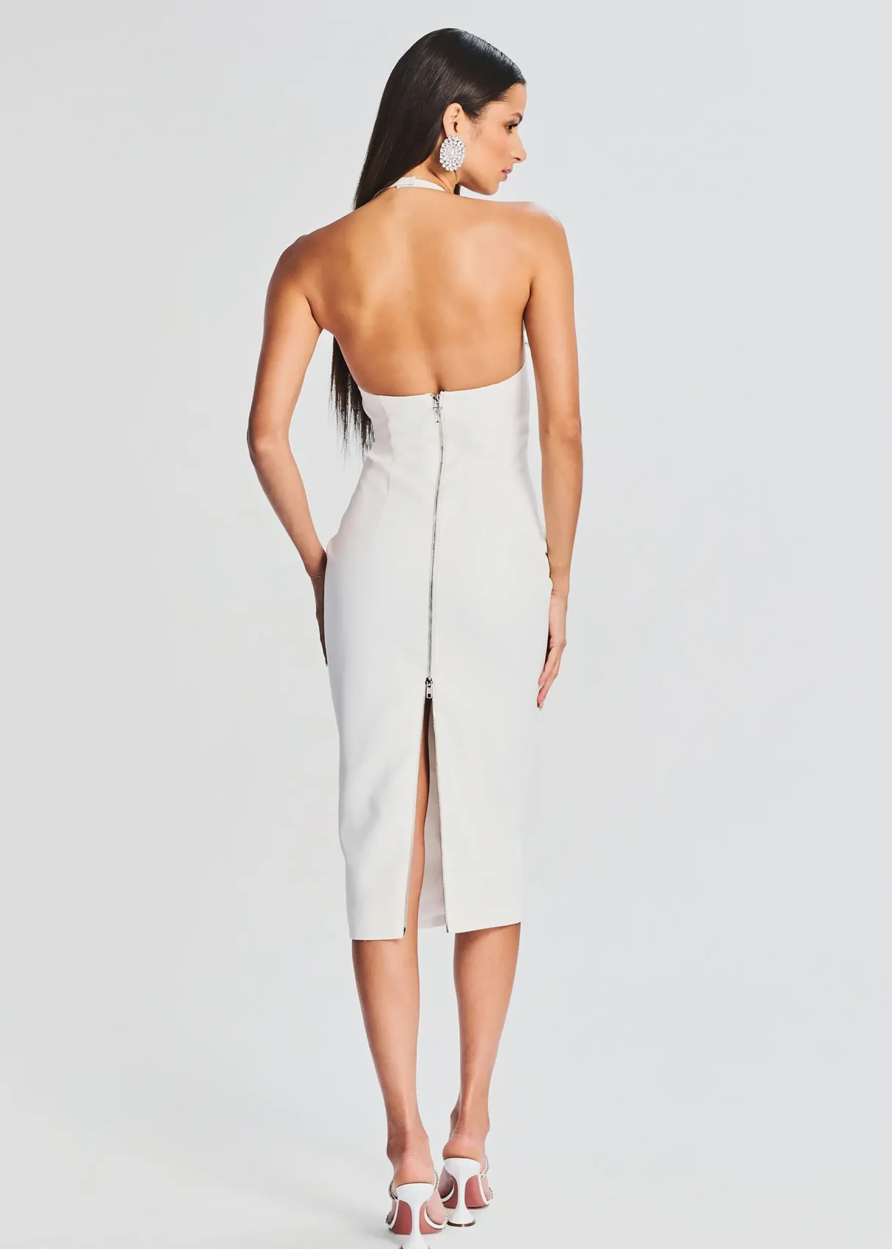 Retrofete Cheryl Dress White Best Sale