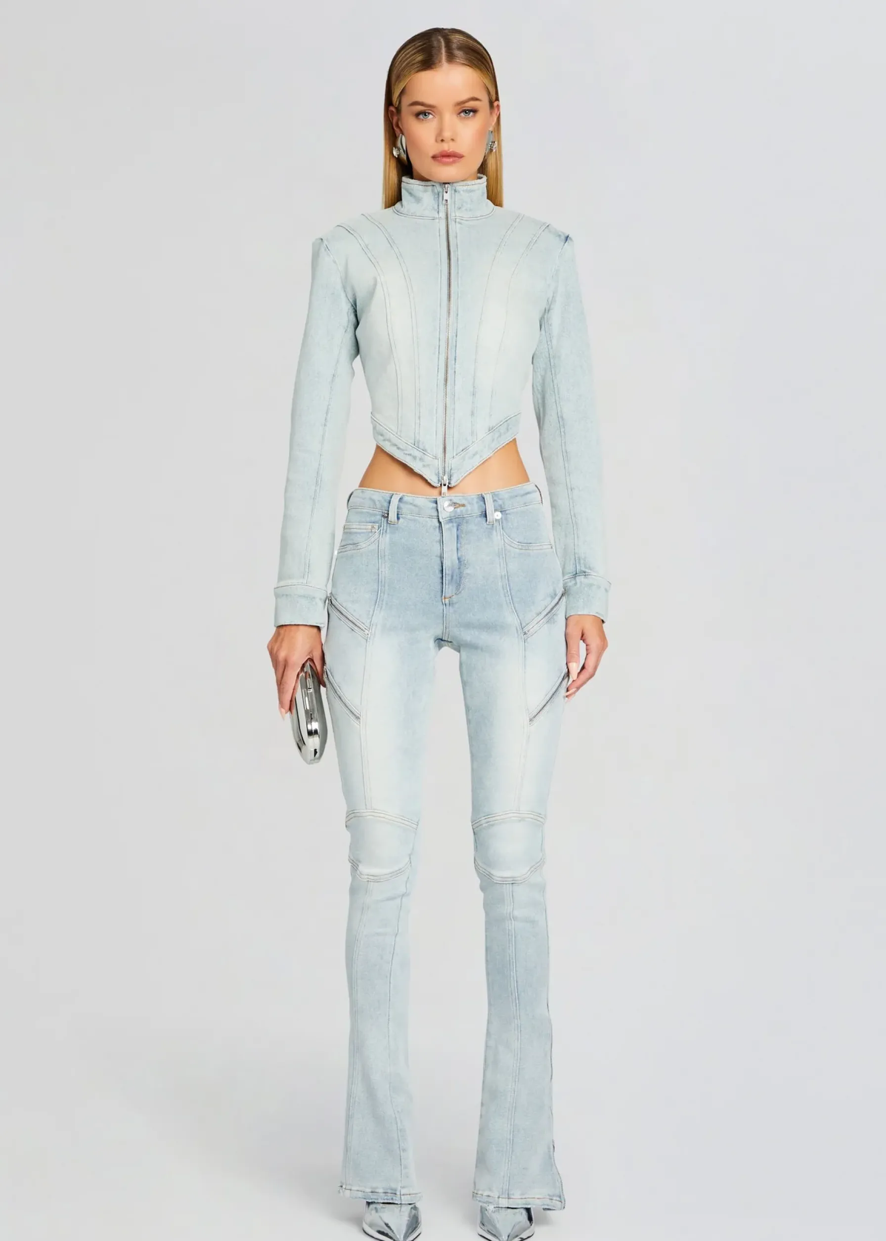 Retrofete Chrissy Denim Jacket Skylight Store