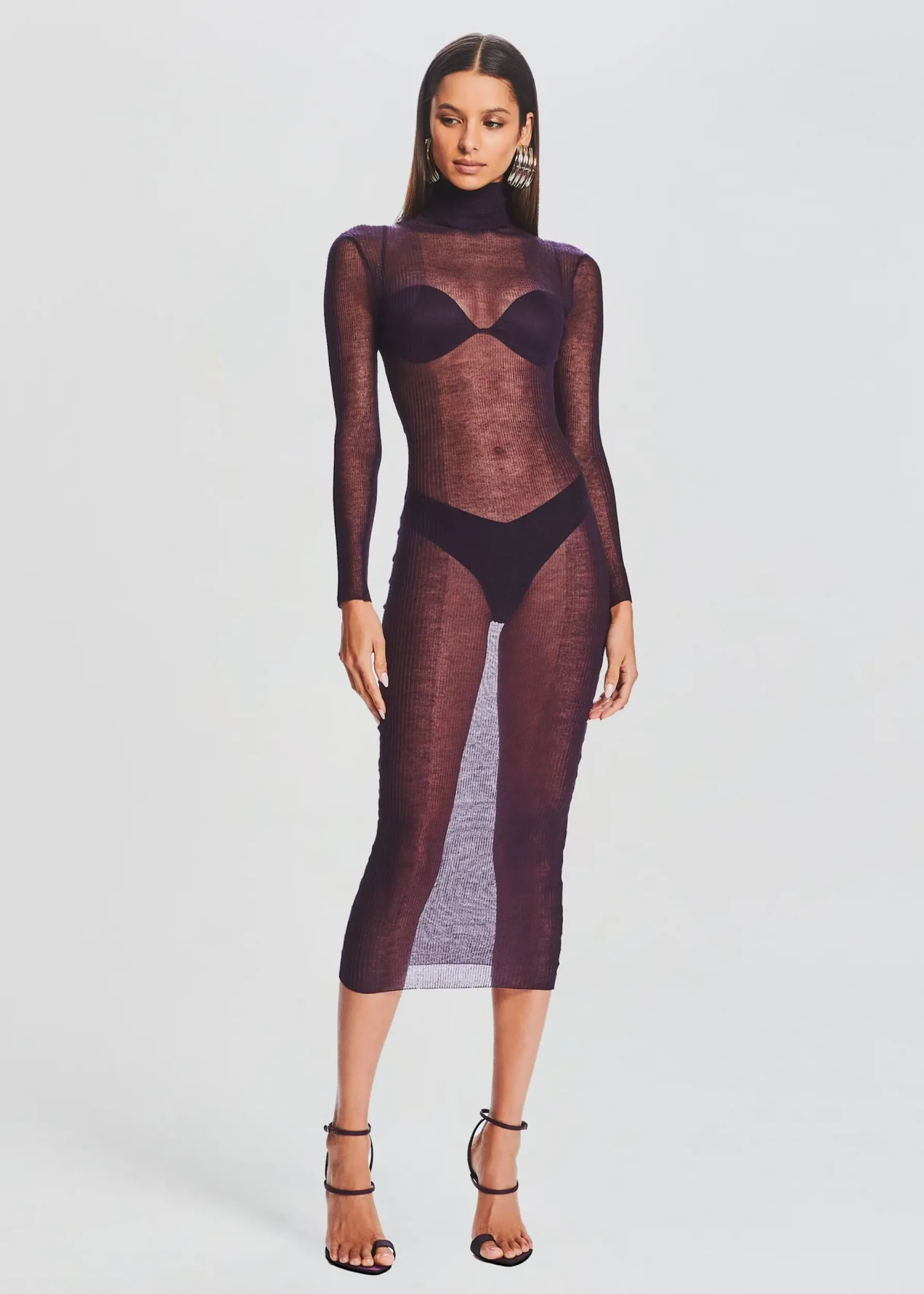 Retrofete Christine Dress Eggplant Clearance
