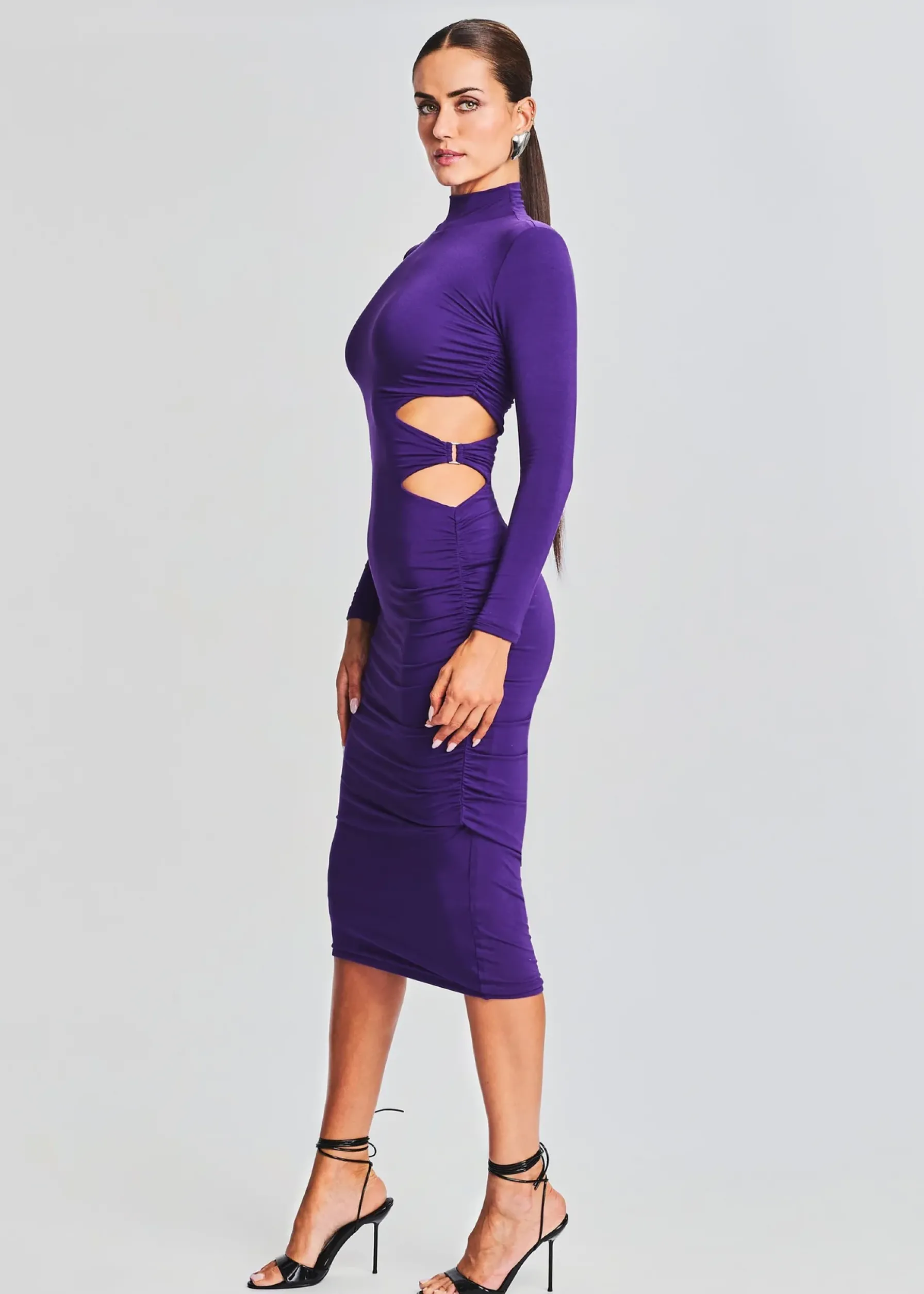 Retrofete Chroma Dress Violet Outlet
