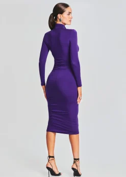 Retrofete Chroma Dress Violet Flash Sale