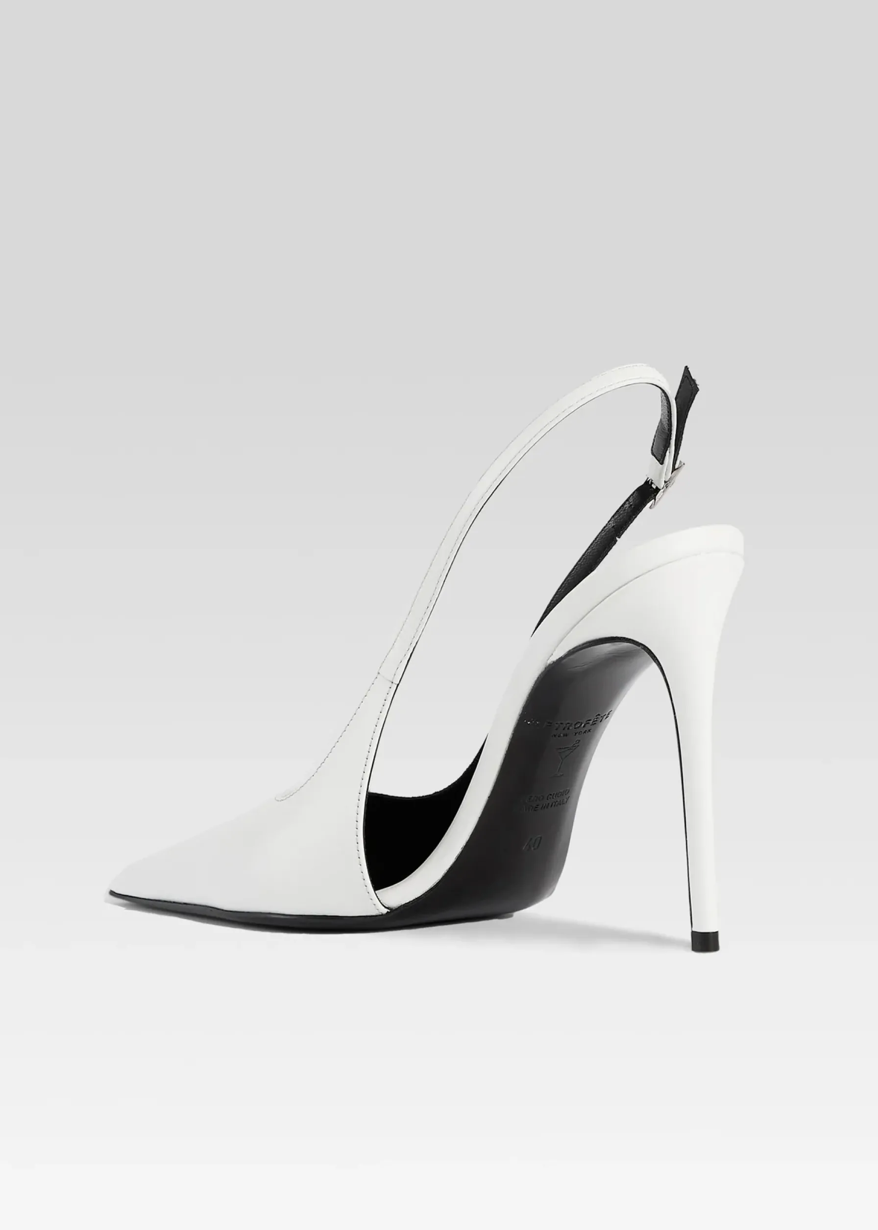 Retrofete Cindy Slingback Heel White Shop