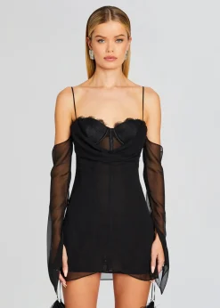 Retrofete Colette Dress Black Best Sale