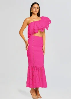 Retrofete Collyk Top Hot Pink New