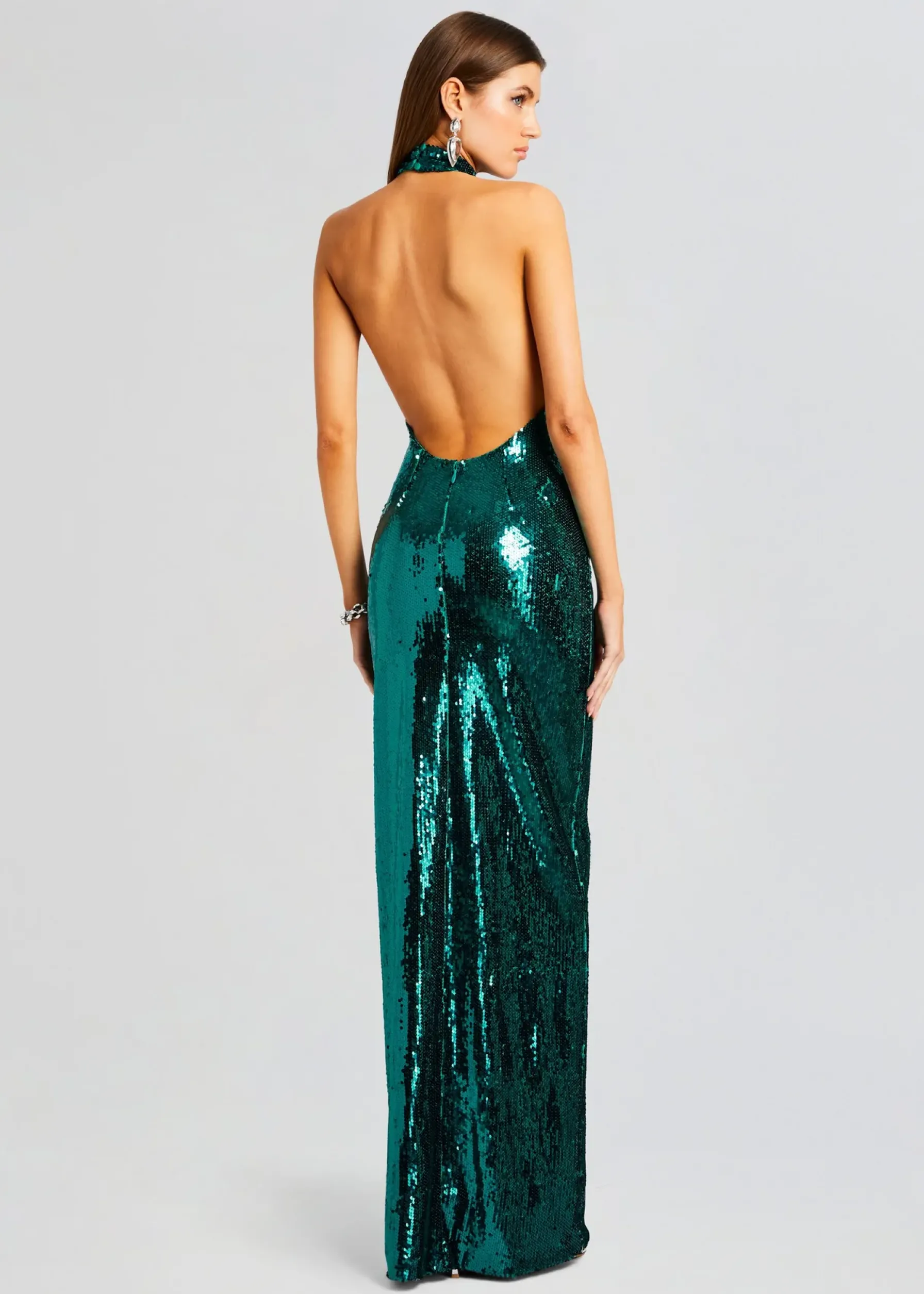 Retrofete Cora Sequin Dress Aquamarine Sale