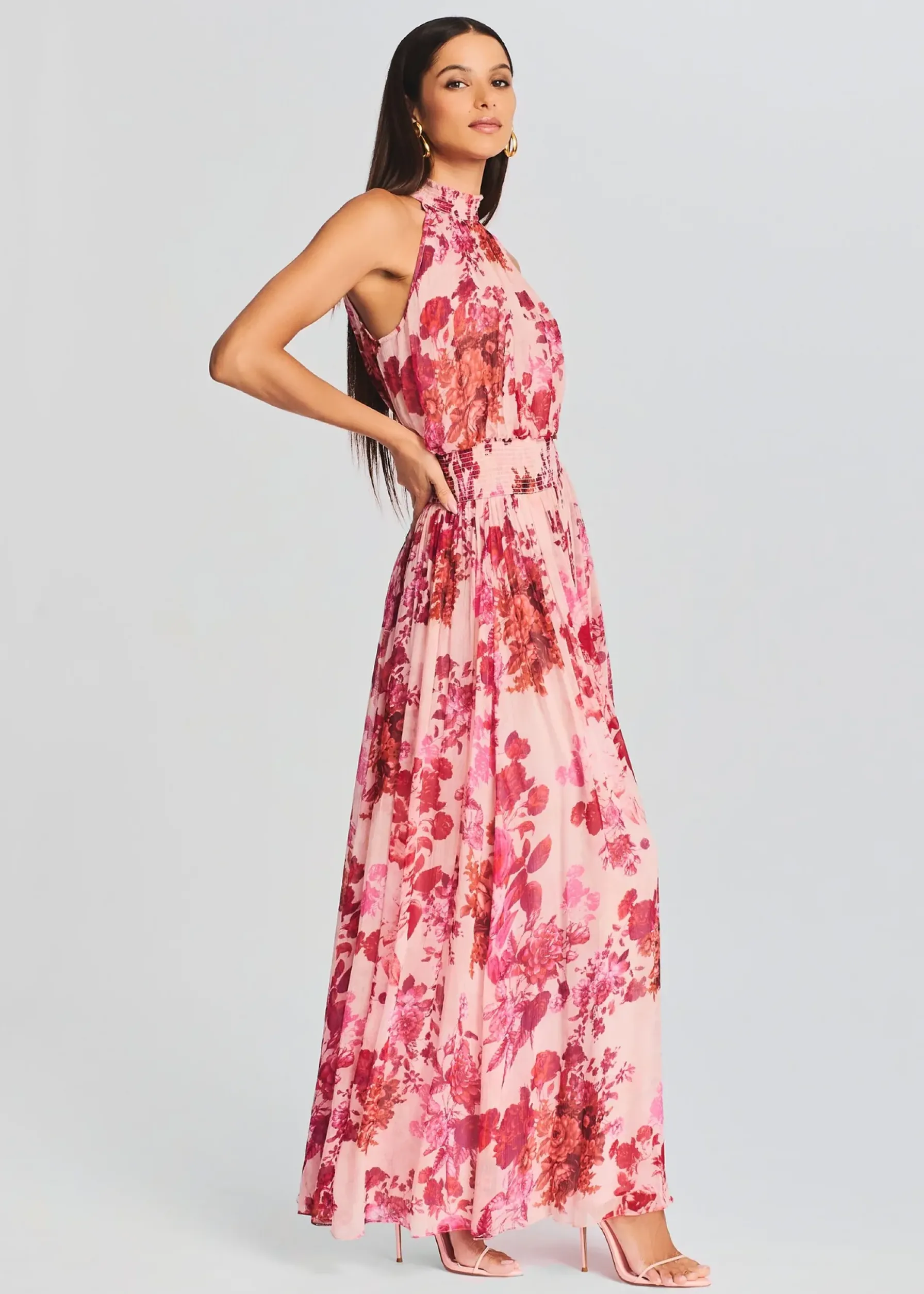 Retrofete Dali Long Dress Multi Outlet