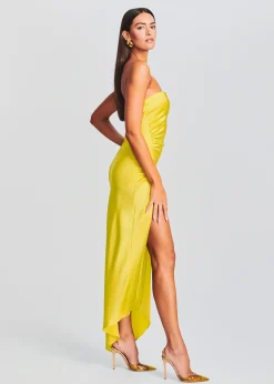 Retrofete Dalia Maxi Dress Citric Cheap