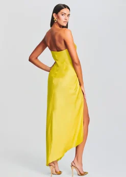 Retrofete Dalia Maxi Dress Citric Cheap