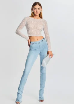 Retrofete Danica Pant Vintage Celeste New