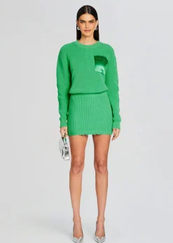 Retrofete Daniella Sweater Dress Pistachio Best Sale