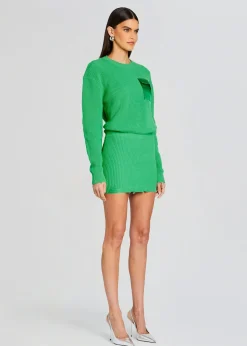 Retrofete Daniella Sweater Dress Pistachio Best