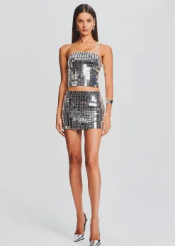 Retrofete Daniella Top Black/Silver Outlet
