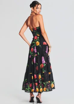 Retrofete Danny Long Dress Black Bonita Flash Sale