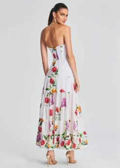 Retrofete Danny Long Dress White Bonita Shop