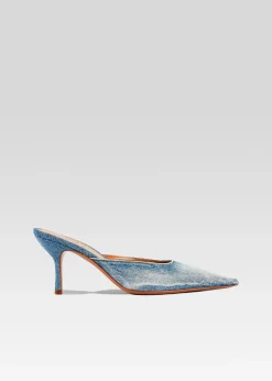 Retrofete Daphne Mule Denim Best Sale