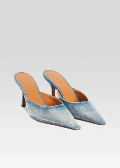 Retrofete Daphne Mule Denim Best Sale