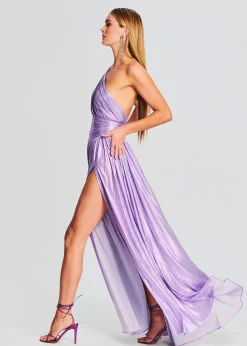 Retrofete Dara Dress Dusty Lilac Cheap