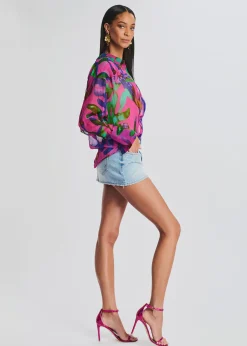Retrofete Darlinda Mini Skirt Celeste Discount