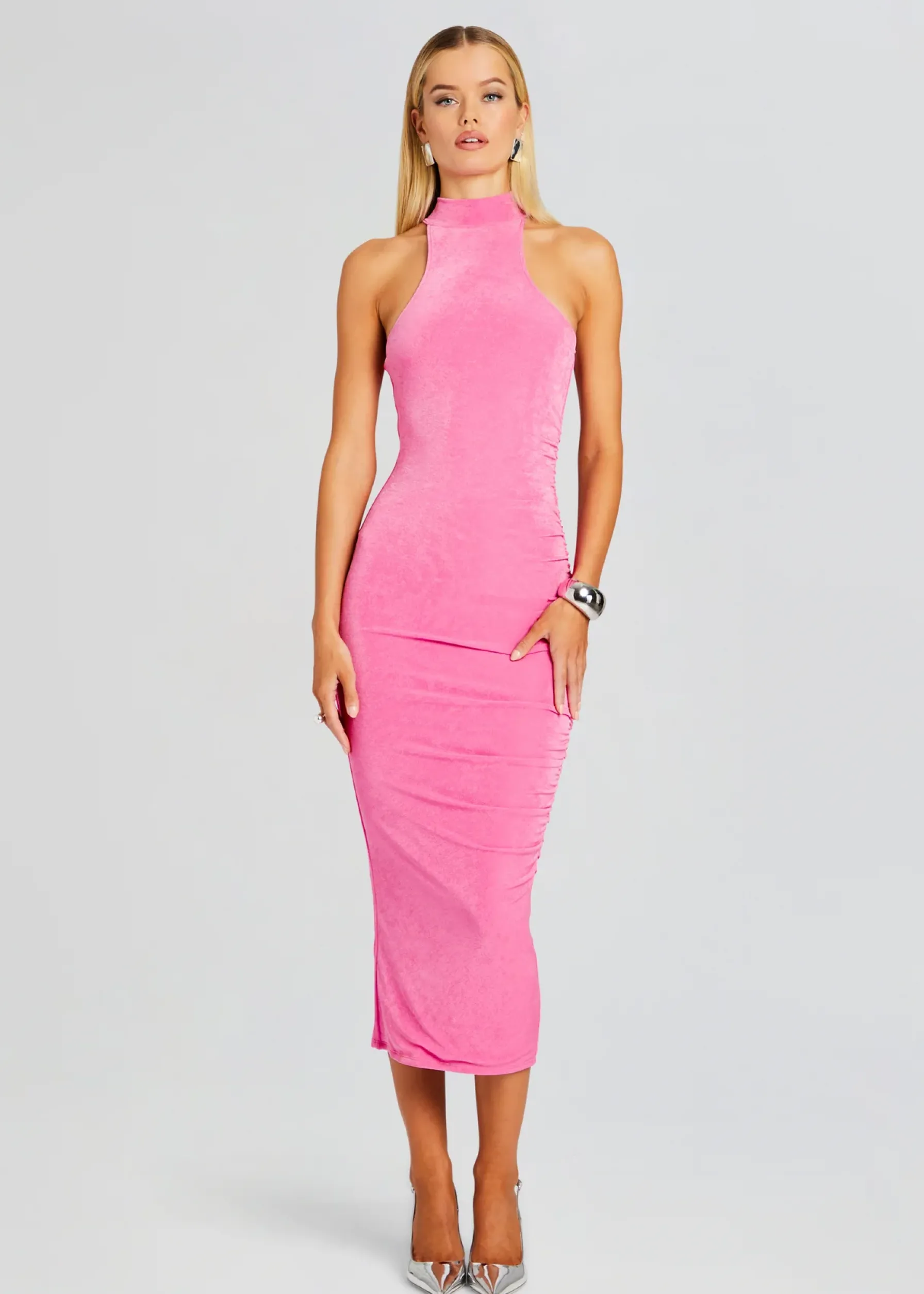 Retrofete Delta Dress Malibu Pink Sale