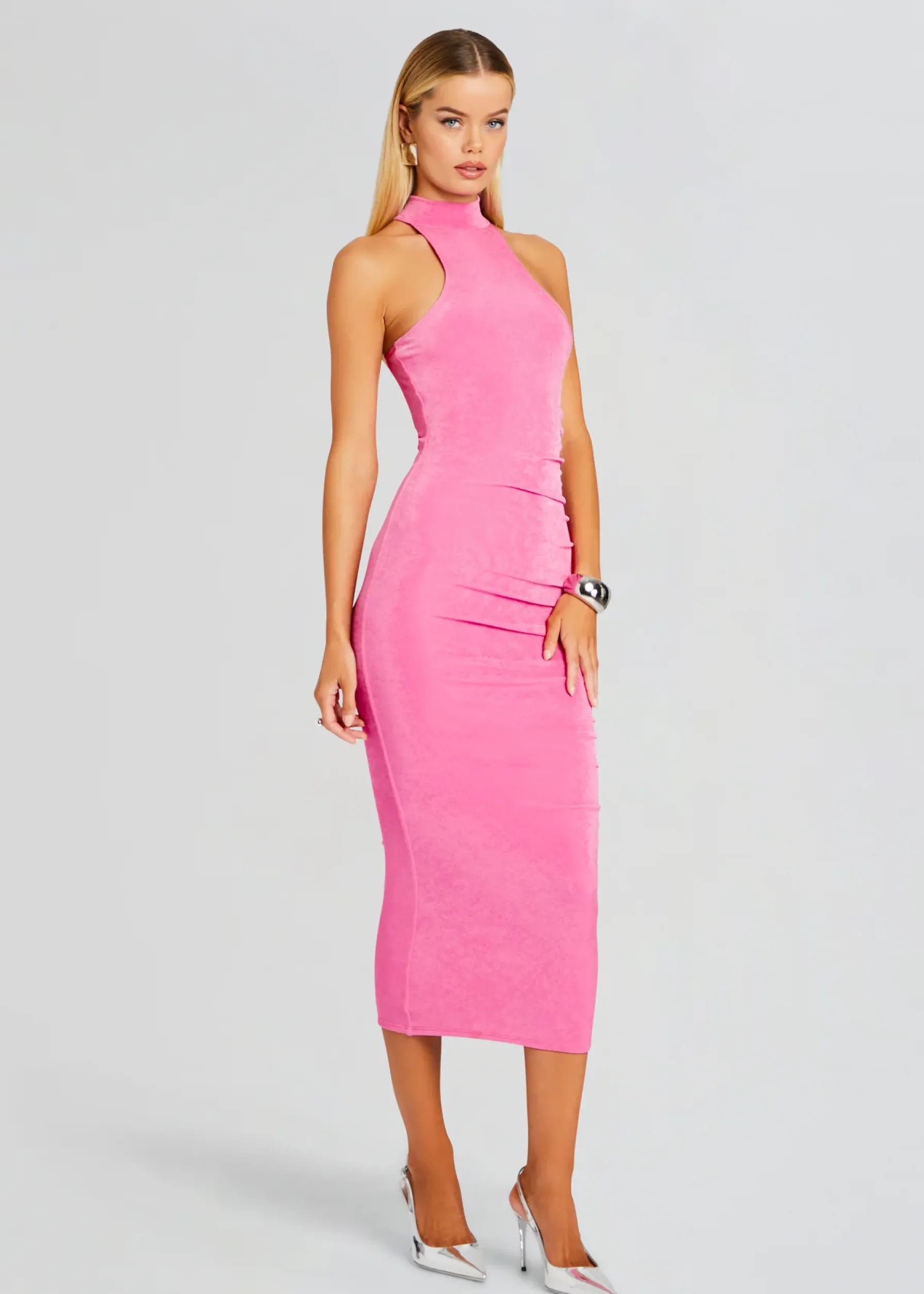 Retrofete Delta Dress Malibu Pink Sale