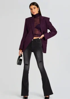 Retrofete Demi Mid Rise Jean Midnight Terry Cheap