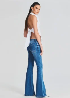Retrofete Demi Mid Rise Jean Bayside Cheap