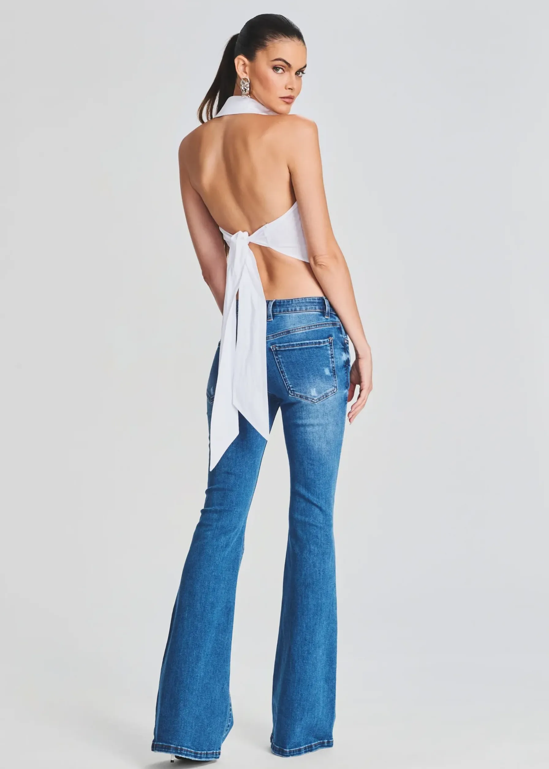 Retrofete Demi Mid Rise Jean Bayside Cheap