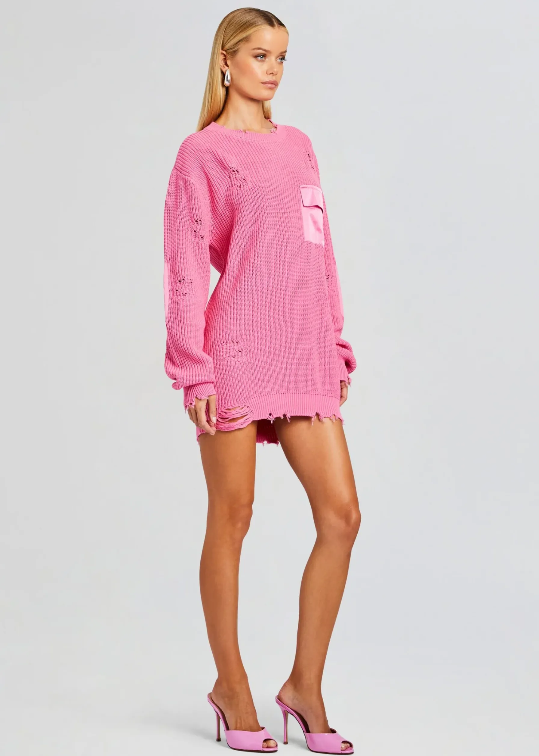 Retrofete Devin Sweater Malibu Pink Clearance