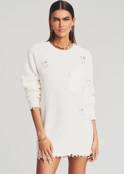 Retrofete Devin Sweater White Best Sale