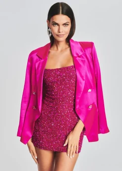 Retrofete Dionne Sequin Dress Dragon Fruit Store