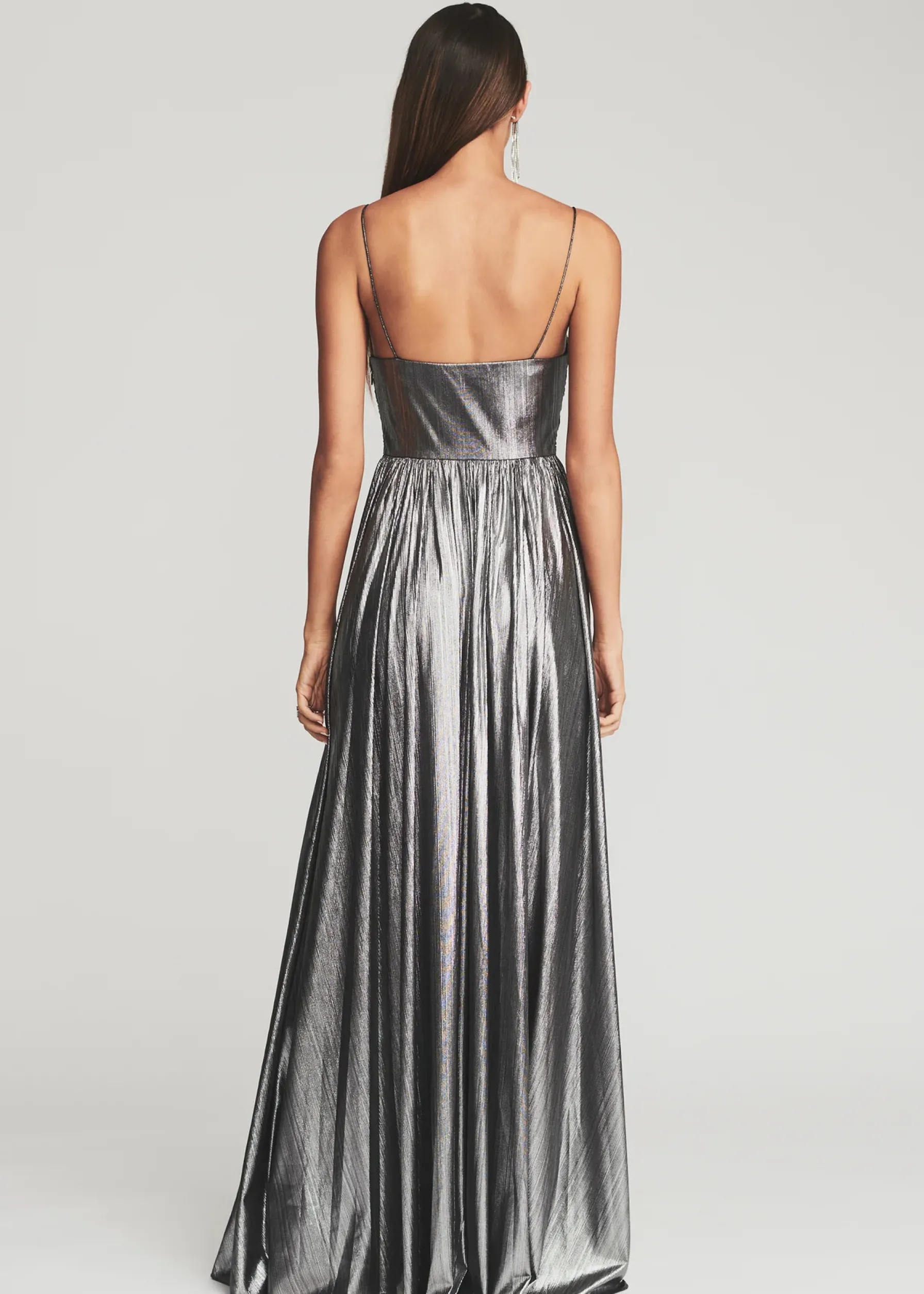 Retrofete Doss Dress Gunmetal Sale