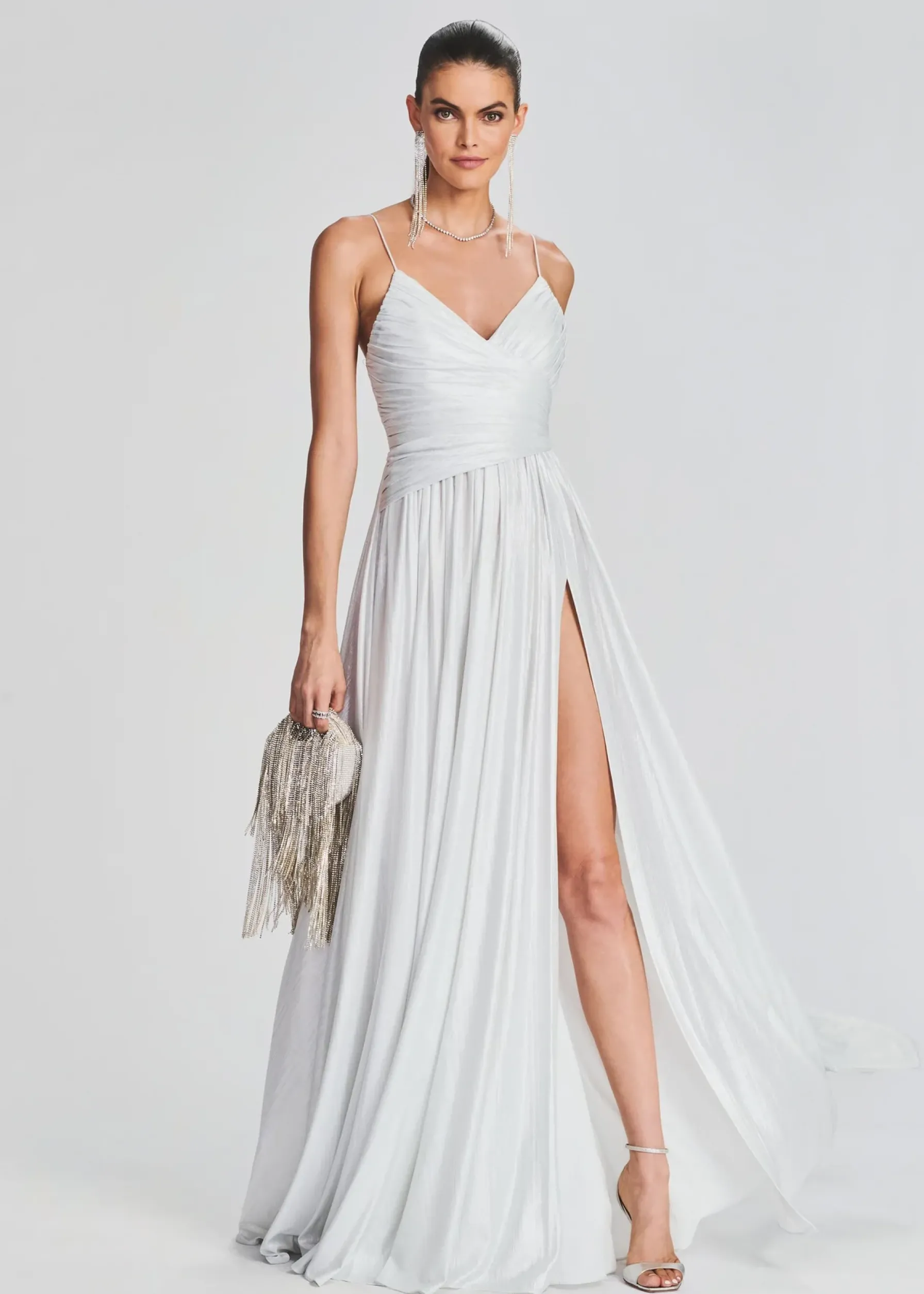 Retrofete Doss Dress Silver/White Best Sale