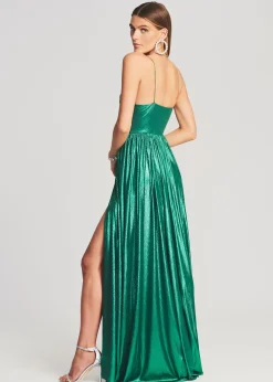 Retrofete Doss Dress Natural Green Cheap