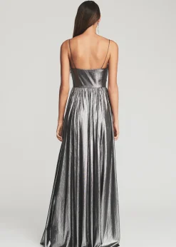Retrofete Doss Dress Gunmetal Discount