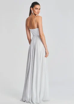 Retrofete Doss Dress Silver/White Shop