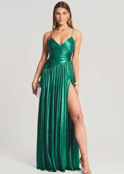 Retrofete Doss Dress Natural Green Best
