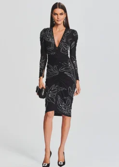 Retrofete Dream Midi Dress Black Flash Sale