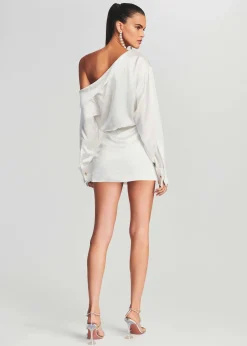 Retrofete Elio Dress Ivory Cheap