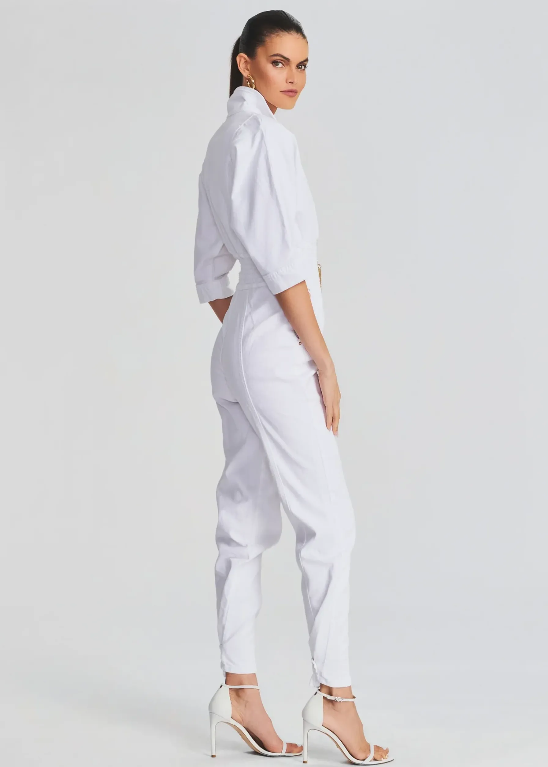 Retrofete Ellis Jumpsuit Optic White Cheap