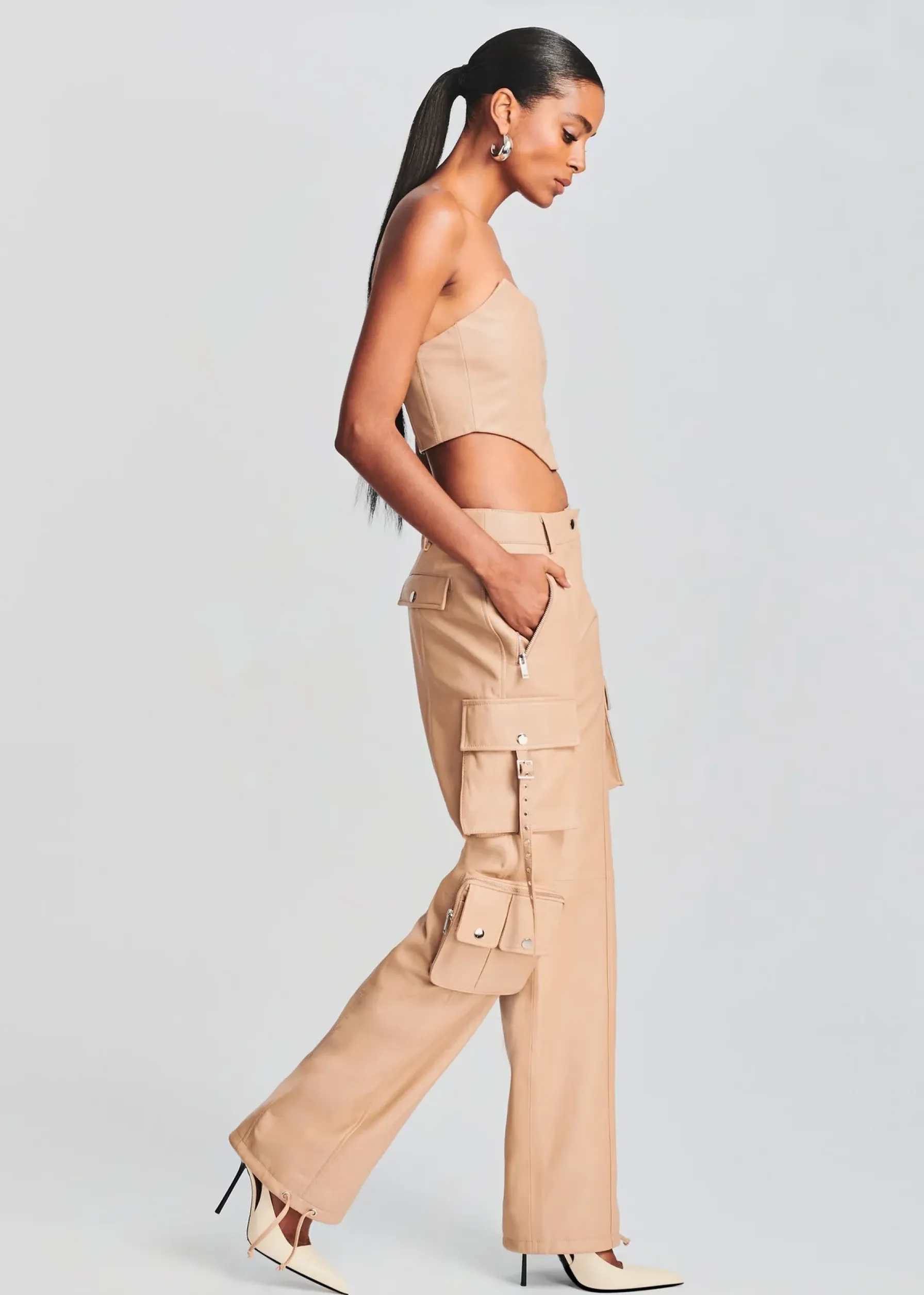 Retrofete Eloise Leather Top Tannin Cheap