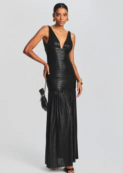 Retrofete Elsa Dress Black Flash Sale