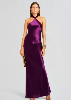 Retrofete Ester Dress Eggplant Shop