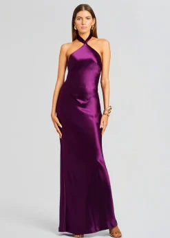 Retrofete Ester Dress Eggplant Shop