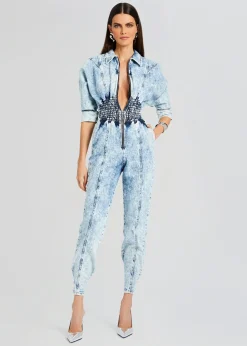 Retrofete Eti Jumpsuit Blue Acid Best Sale