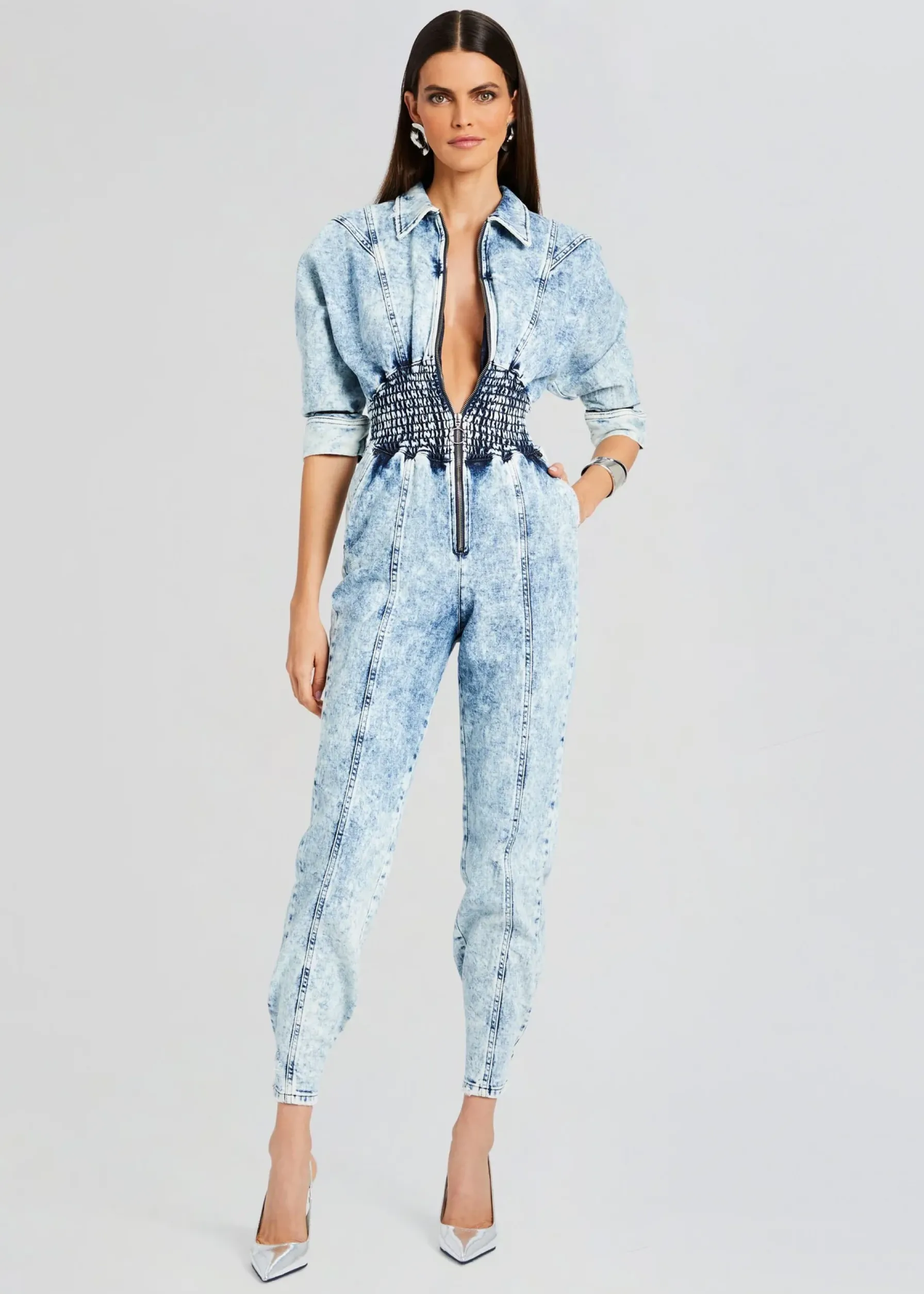 Retrofete Eti Jumpsuit Blue Acid Best Sale